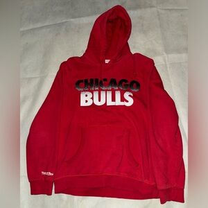 Mitchell and Ness men’s large Chicago Bulls hoodie.  Good condition